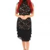 Frank Lyman Floral Lace Layered Dress Events