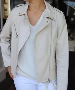 Frank Lyman Side Tie Top - Vanilla - FL10