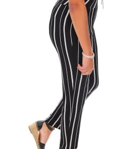 Frank Lyman Inner Lux Striped Pants