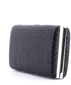 Gabee Black Mesh Clutch