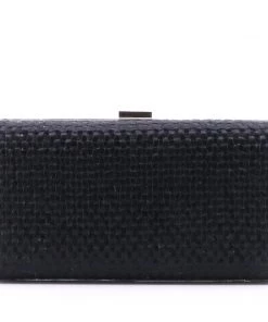 Gabee Black Mesh Clutch