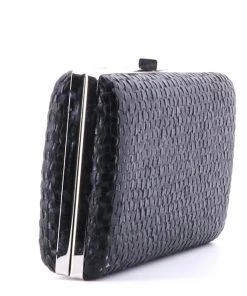 Gabee Black Mesh Clutch 6 Gabee Black Mesh Clutch