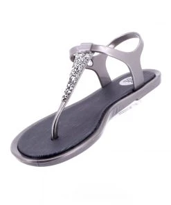 Gioseppo Marency Silver Sandal - 40103