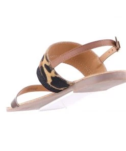 Gioseppo Shoes Benoit Slide Sandals | Leopard