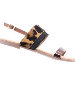 Gioseppo Shoes Benoit Slide Sandals | Leopard