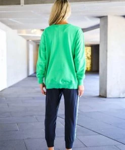 3RD STORY Gold Star With Stripes Sweater | Peppermint | RD23 Clothing