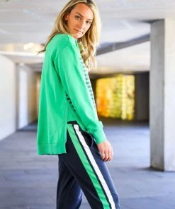 3RD STORY Gold Star With Stripes Sweater | Peppermint | RD23 Clothing