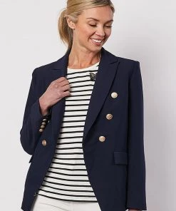 Gordon Smith Blazer Up Jacket | Navy | GS39 Jackets/Coats