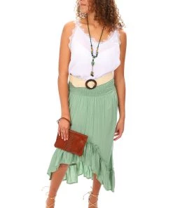Bijou Skirts Wild & Free Skirt | Honeydew | B1s