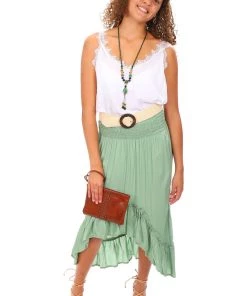 Bijou Skirts Wild & Free Skirt | Honeydew | B1s