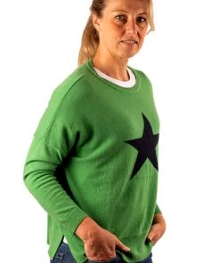 Urban Luxury Star Sweater | Apple | UL3