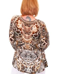 Fashion Spectrum Tops Zeraff Gypsy Top - FS6