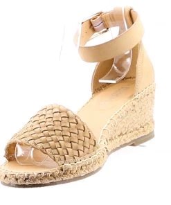 Human Habit Woven Wedge Heel | Natural Shoes