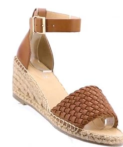 Human Habit Woven Wedge Heel | Tan