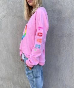 Hammill + Co Peace Sweat | Pink | HC22 Knitwear/Jumpers