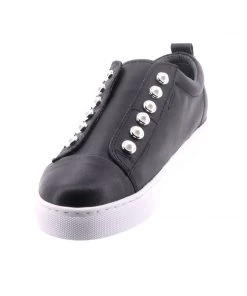 Hinako Shoes Pearl Sneaker | Black | Hn1