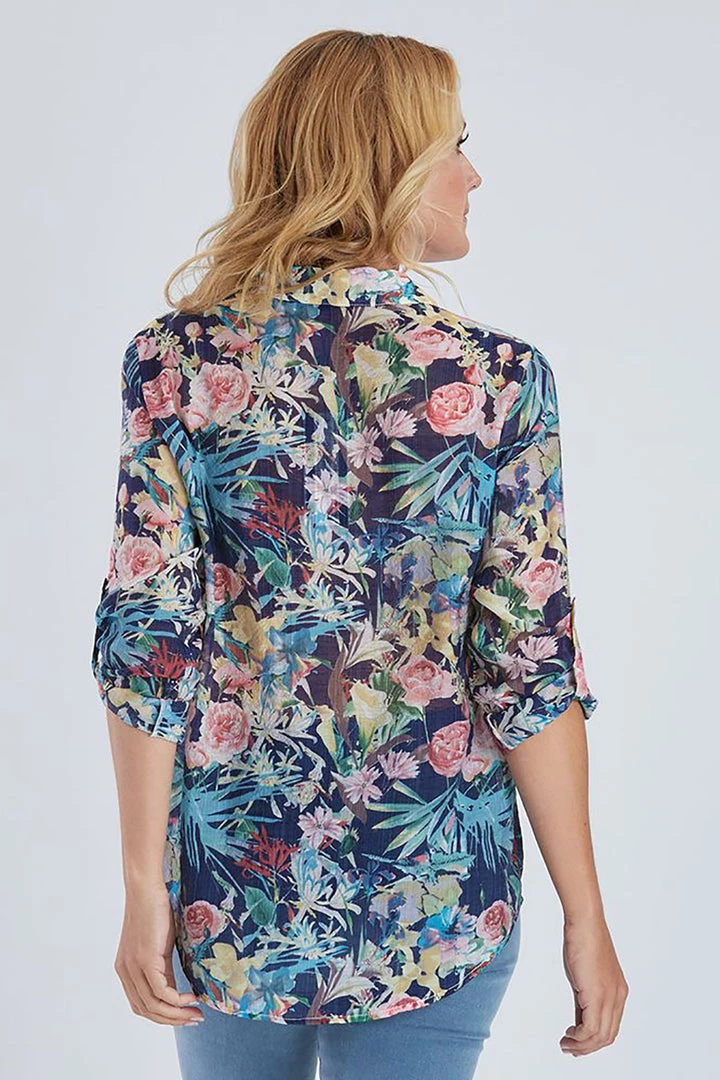 Gordon Smith Tops Floral Print Shirt | GS10 3 Gordon Smith Tops Floral Print Shirt | GS10