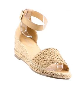 Human Habit Woven Wedge Heel | Natural Shoes