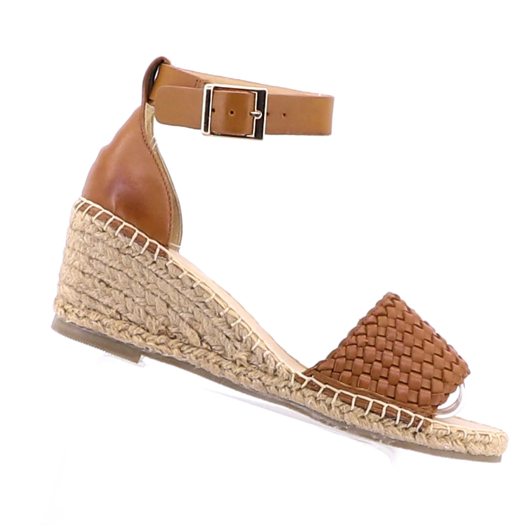Human Habit Woven Wedge Heel | Tan 2 Human Habit Woven Wedge Heel | Tan