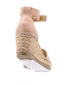 Human Helene Leather Wedge Heels - Nude - HS1 Shoes 9 Human Helene Leather Wedge Heels - Nude - HS1 Shoes