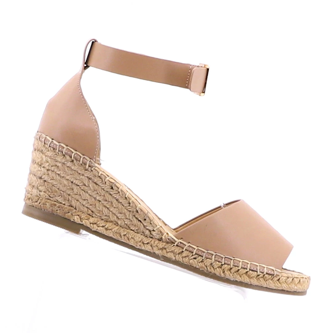 Human Helene Leather Wedge Heels - Nude - HS1 Shoes 2 Human Helene Leather Wedge Heels - Nude - HS1 Shoes