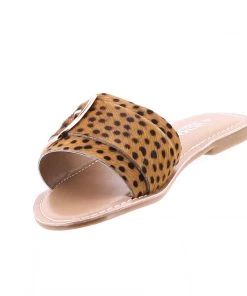 Human Sandals Zion Slide - Cheetah