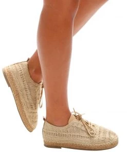 Human Boho Woven Sneaker | Natural