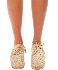 Human Boho Woven Sneaker | Natural