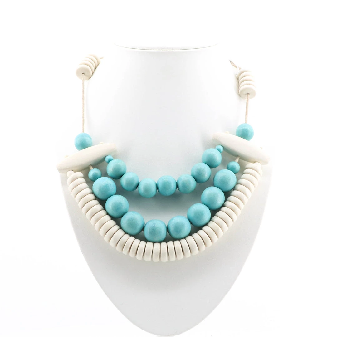 Hummingbird Blue Fairy Necklace 1 Hummingbird Blue Fairy Necklace