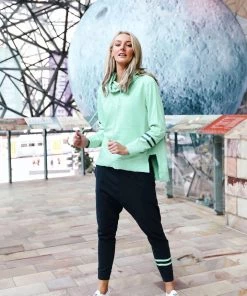 3RD STORY Wasabi Stripe Jogger | RD19 Pants