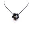 Stella Rose Jewellery Black Flower Choker