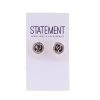 Statement Coin Studs Jewellery
