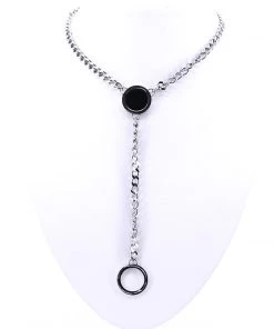 Stellar Rose Black Soul Necklace