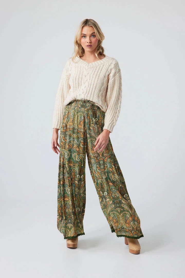 Pizazz Boutique Costa Pants | Kaleidoscope | T42 Clothing 2 Pizazz Boutique Costa Pants | Kaleidoscope | T42 Clothing