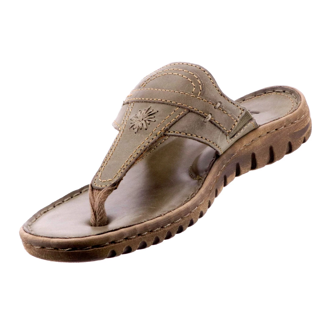 Josef Seibel Flats Lucia 09 Olive Thong 3 Josef Seibel Flats Lucia 09 Olive Thong