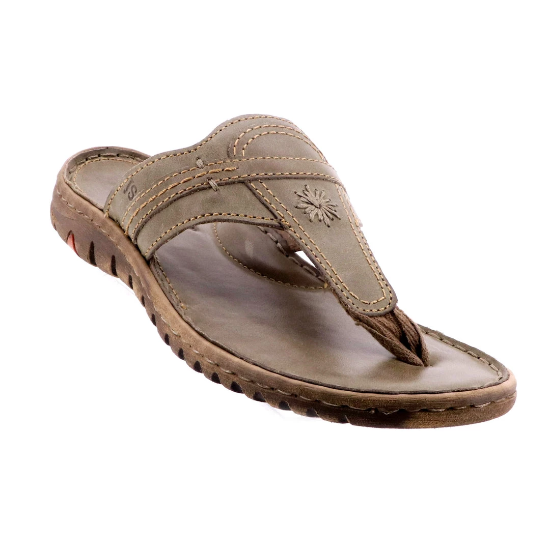 Josef Seibel Flats Lucia 09 Olive Thong 1 Josef Seibel Flats Lucia 09 Olive Thong