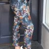 Joseph Ribkoff Floral Pull On Jeans - JR8 Clothing