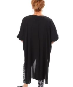 Joseph Ribkoff Tops Oversized Black Blouse