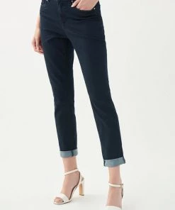 Joseph Ribkoff Detailed Pocket Jean | Dark Denim | JR14 Clothing