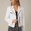 Joseph Ribkoff Clothing Studded Jacket | White | JR13