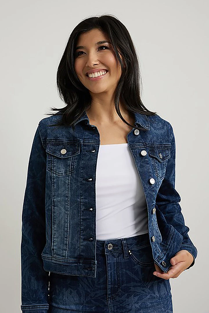 Joseph Ribkoff Josie Denim Jacket | Denim | Jr35 1 Joseph Ribkoff Josie Denim Jacket | Denim | Jr35