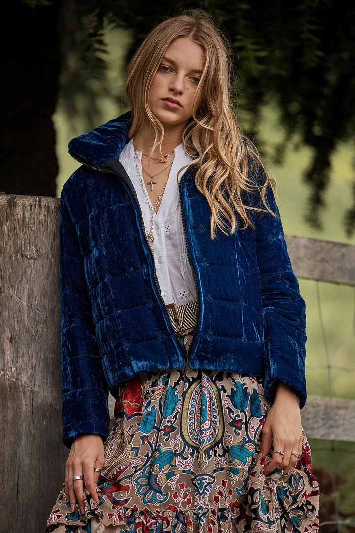 Rubyyaya Clothing Kazan Puffer Jacket | Royal Blue | Ry30 1 Rubyyaya Clothing Kazan Puffer Jacket | Royal Blue | Ry30