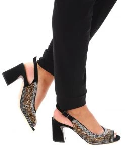 Django & Juliette Kerry Heel | Black | DJ6