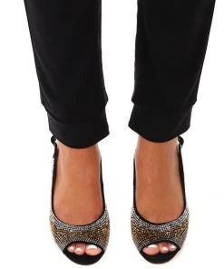 Django & Juliette Kerry Heel | Black | DJ6