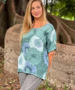 Jenny Jazz Kimmie Shirt | Fern Green | JJ27 Clothing