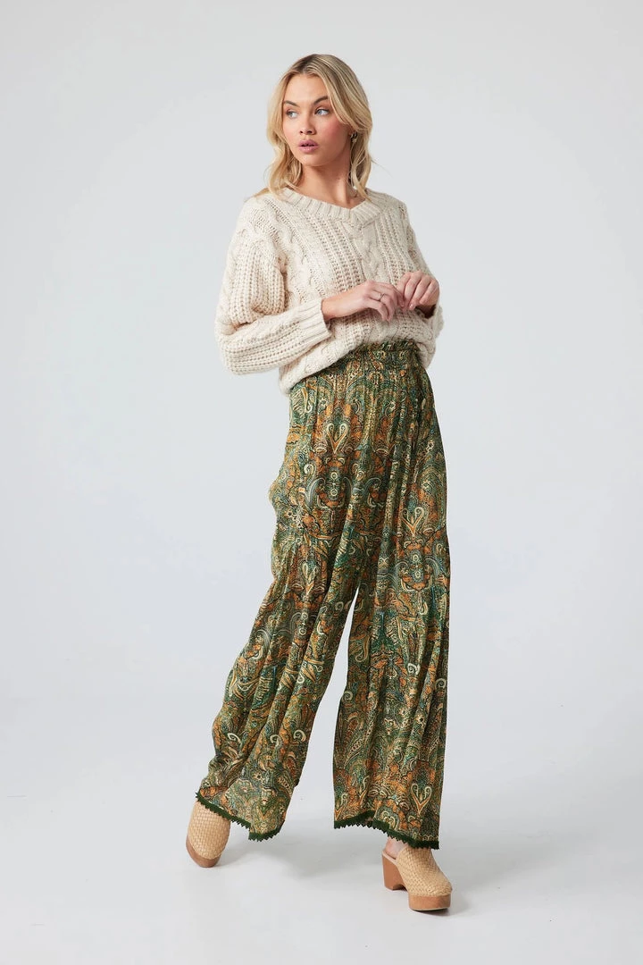 Pizazz Boutique Costa Pants | Kaleidoscope | T42 Clothing 1 Pizazz Boutique Costa Pants | Kaleidoscope | T42 Clothing