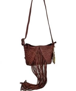 Art N Vintage Lansing Weave Bag | Redwood | AV10