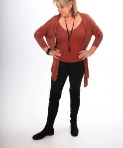 Jenny Jazz Lea Lurex Set | Cinnamon | JJ30 Tops