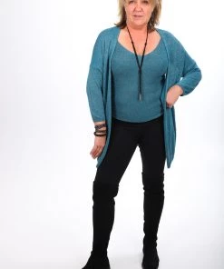 Jenny Jazz Lea Lurex Set | Teal | JJ30 Clothing