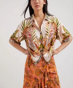 Desigual Leopard Button Shirt | DG45